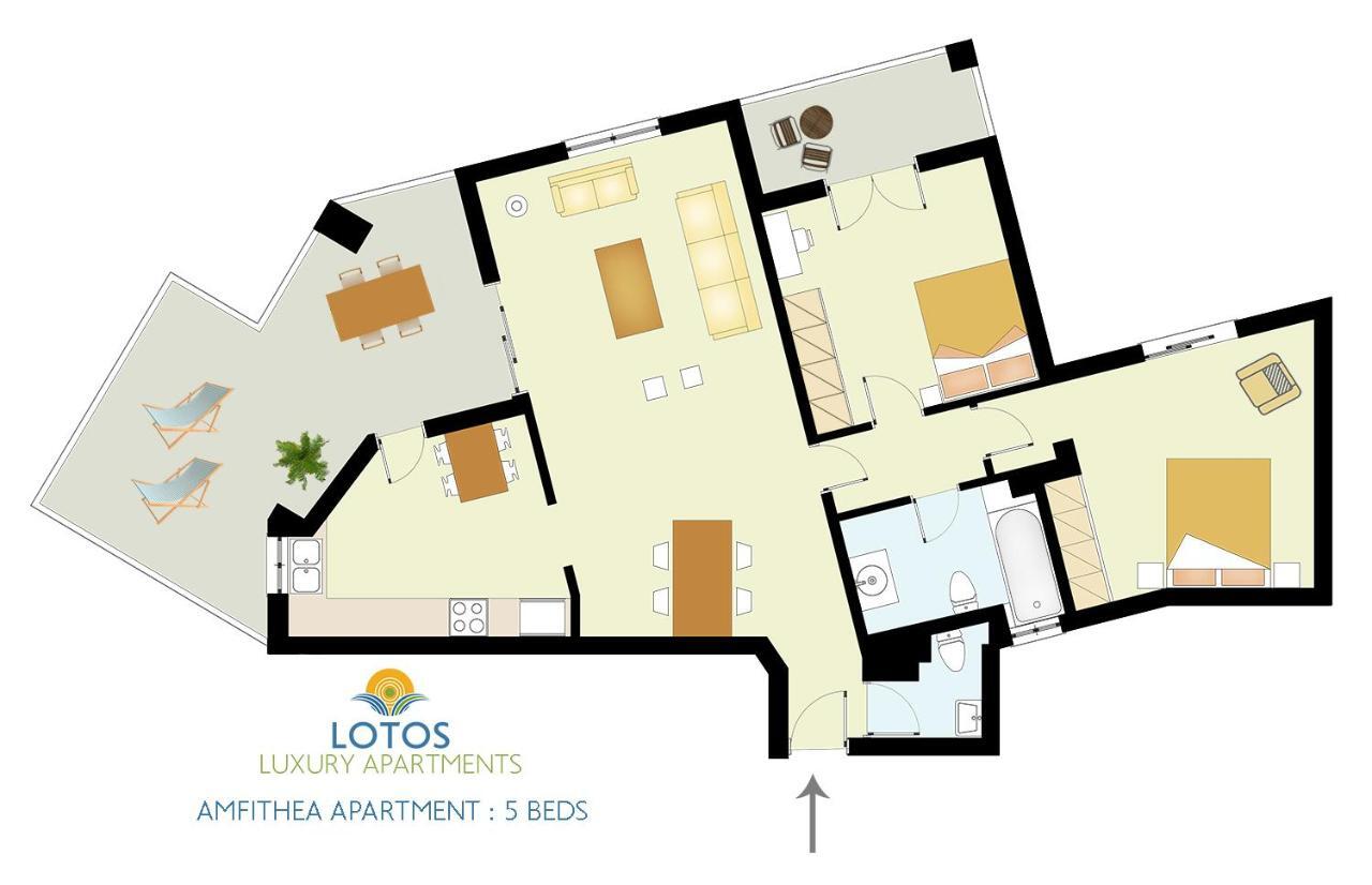 Lotos - Luxury Apartments Kounoupidhiana Exterior photo