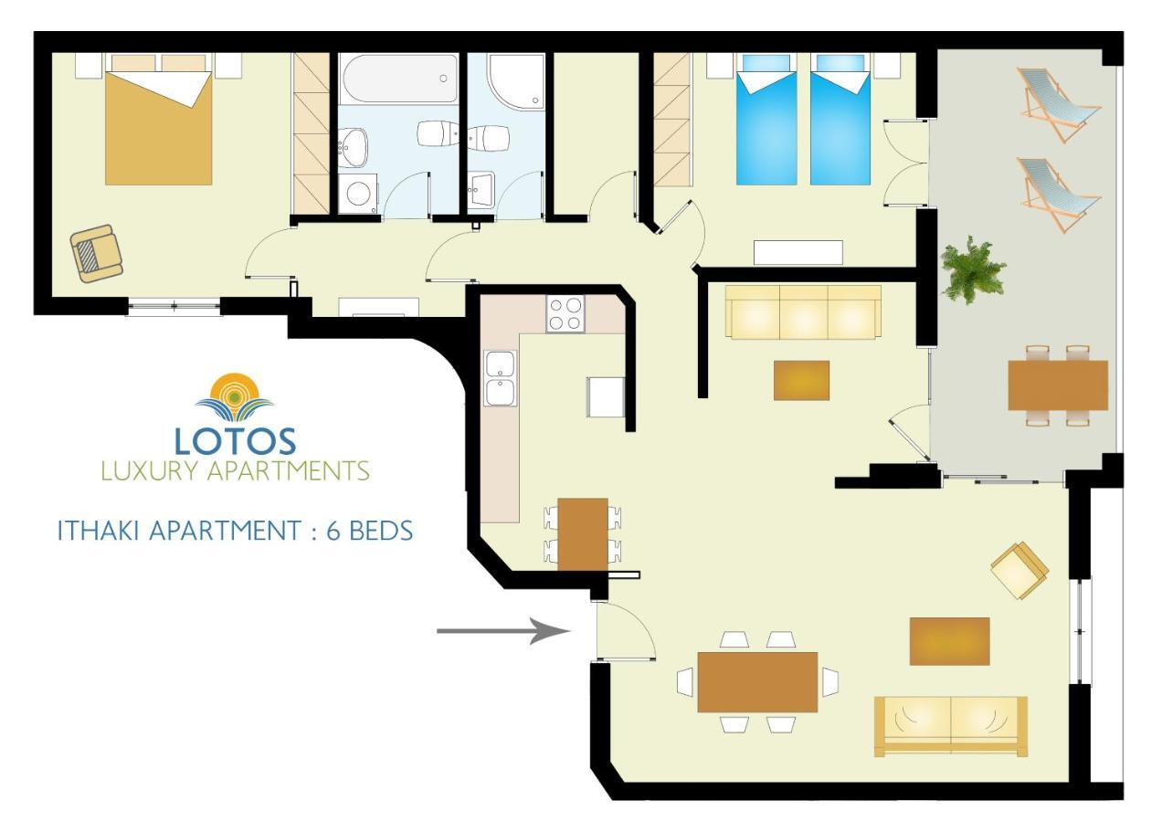 Lotos - Luxury Apartments Kounoupidhiana Exterior photo